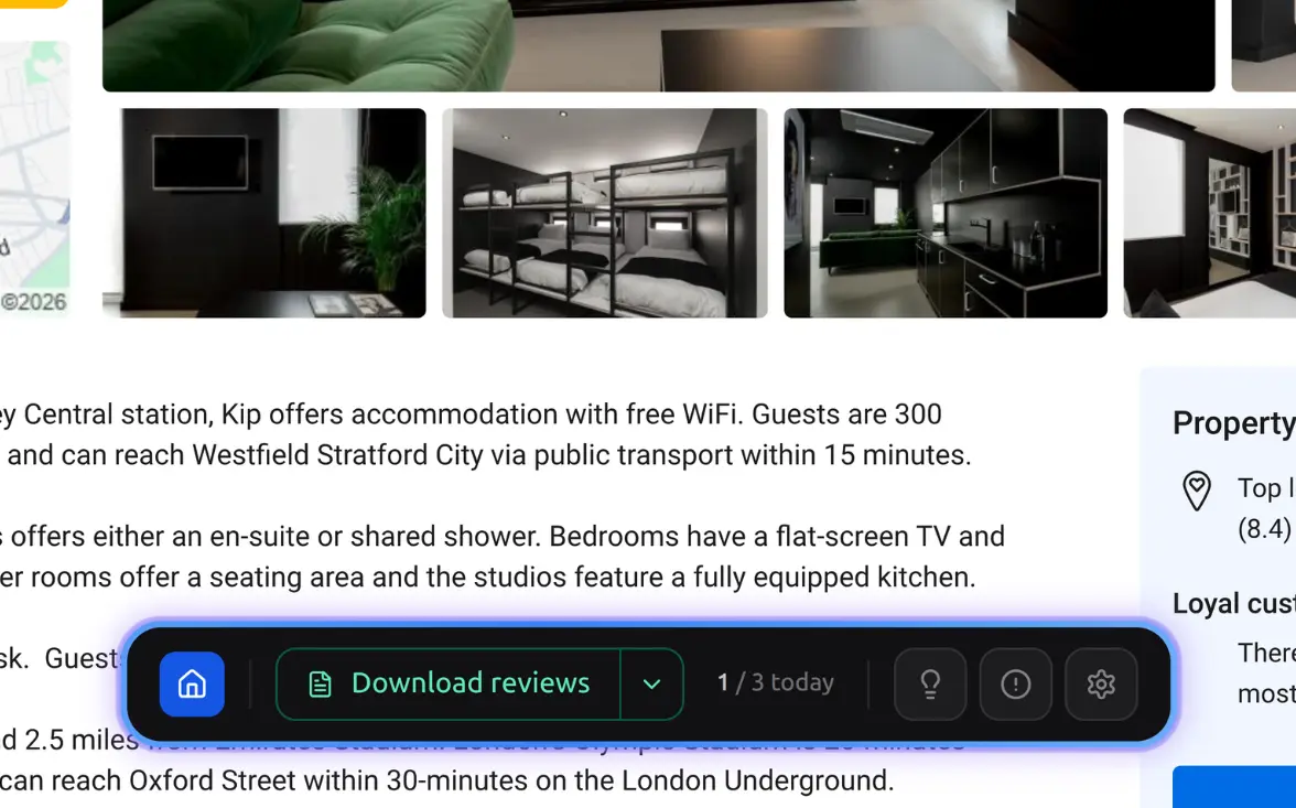 Booking Image Exporter Interface
